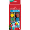Boîte de 12 pastilles de peinture à l'eau Faber-Castell