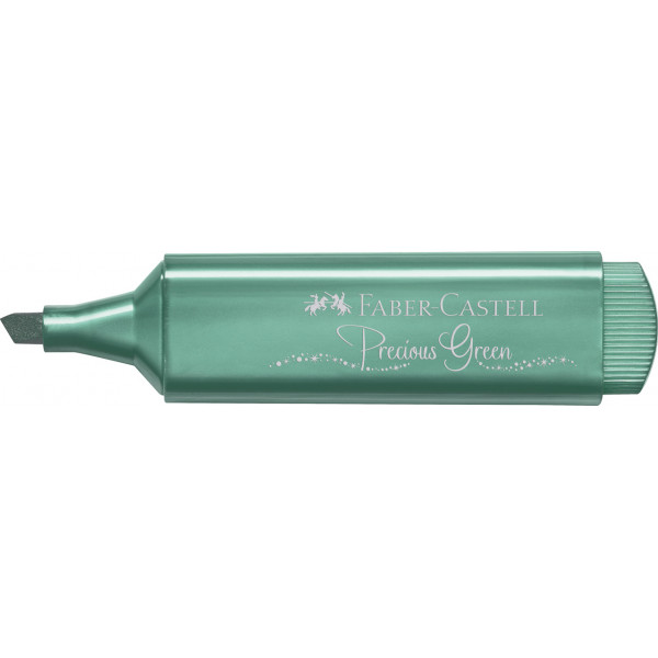 Surligneur TL 1546 Faber-Castell vert brillant métallisé