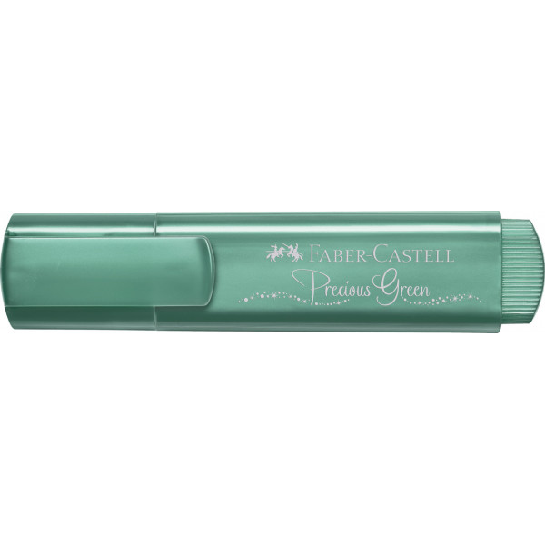 Surligneur TL 1546 Faber-Castell vert brillant métallisé