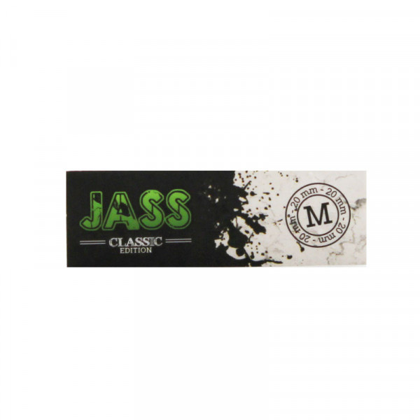 Filtres en carton Jass Tips taille M 20 mm – carnet de 50 embouts