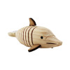 photo-Dauphin - Articulé - Bois - A décorer - 20 cm