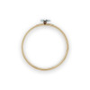 Tambour à broder en bois 11 cm diamètre avec vis de réglage