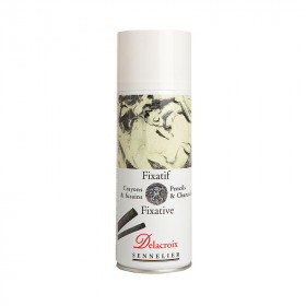 Bombe de spray fixatif pour crayons et fusains Sennelier 400ml