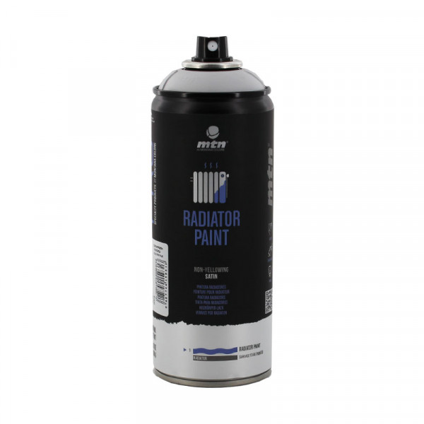 Bombe de peinture pour radiateur - gris - 400ml - MTN Pro