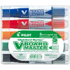 Etui de 5 marqueurs pour tableau blanc V Board Master Pilot pointe médium