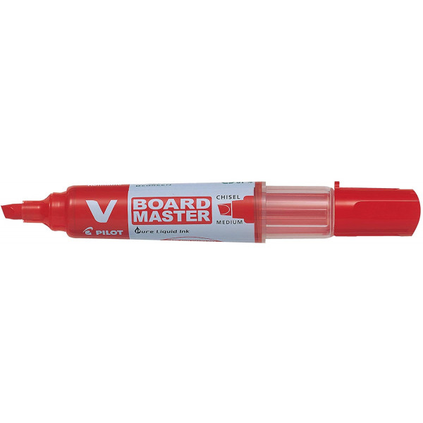 Etui de 5 marqueurs pour tableau blanc V Board Master Pilot pointe médium biseautée