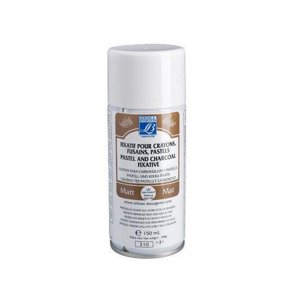 photo-Fixatif - Vernis - Crayons, fusains, pastels - Sans toluène - Lefranc Bourgeois - 150ml