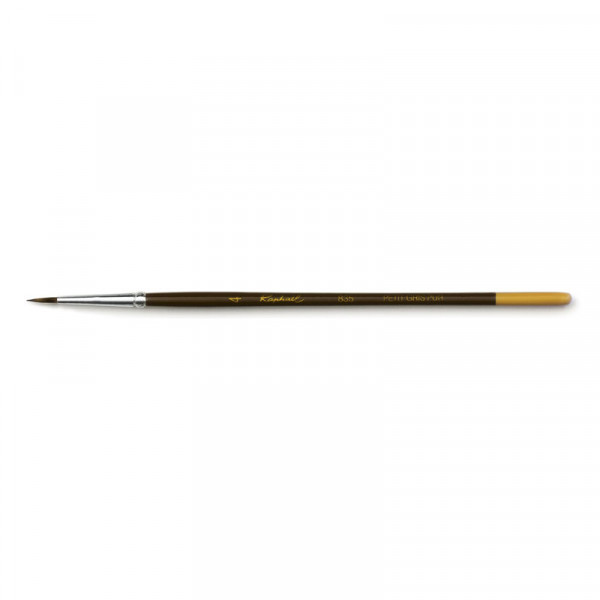 Set De 3 Pinceaux Aquarelle Van Gogh Série 191 – Rond N°4, N°8, N°12 – Poils Synthétiques Premium Pour Aquarelle & Acrylique