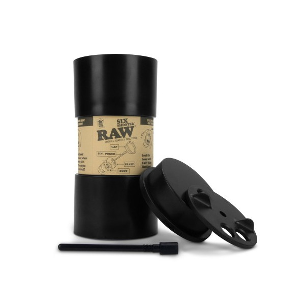 6 shooters king size slim  remplisseur de cône Raw