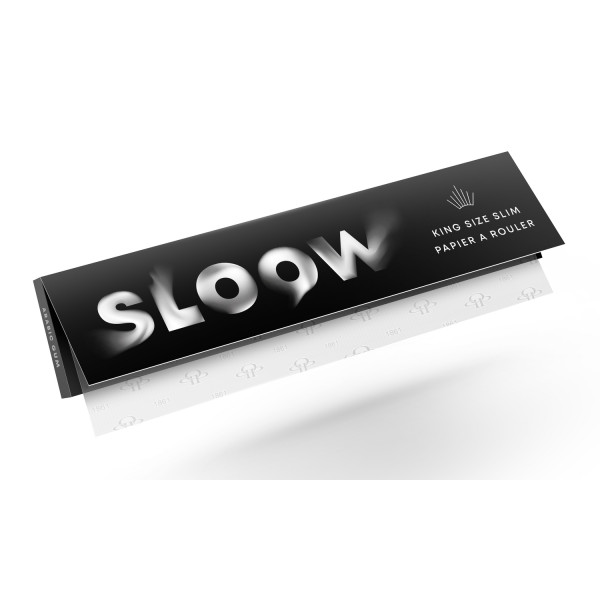 Papier à rouler Sloow King Size Slim – carnet de 32 feuilles