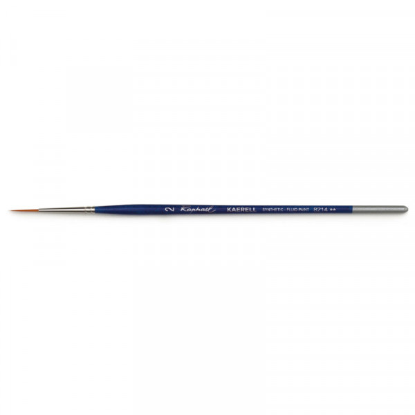 photo-Pinceau - Traceur court - Toutes techniques - Kaërell bleu - Série 8214 - N°2 - Raphaël