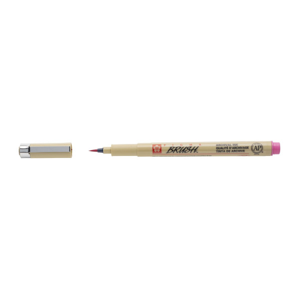 photo-Feutre - Pointe pinceau - Rose - Pigma Micron Brush - Sakura