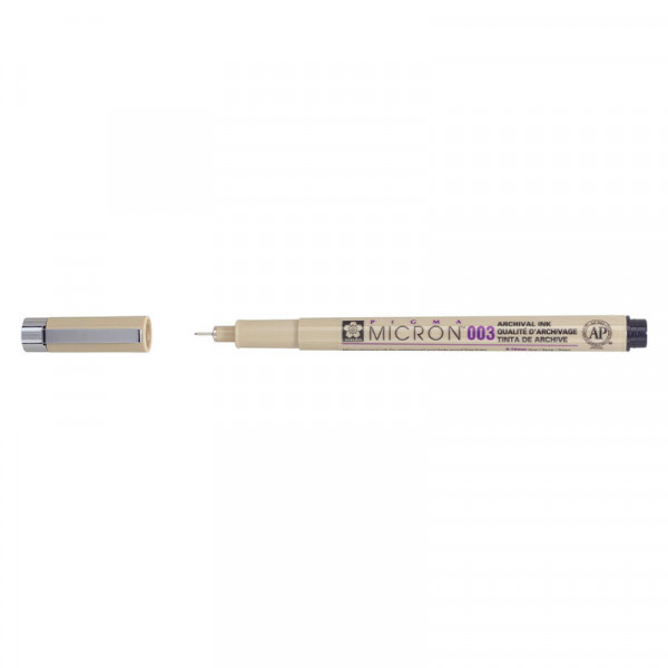 Feutre Pigma Micron 003 Sakura pointe extra fine 0.15mm noir