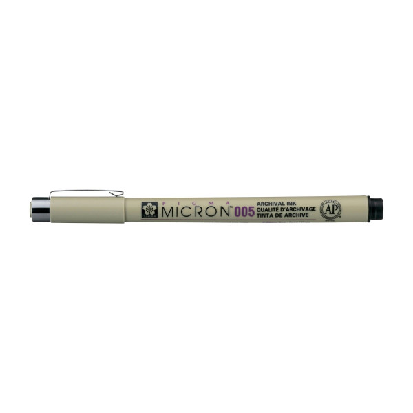 Feutre Pigma Micron 005 Sakura pointe extra fine 0.20mm noir