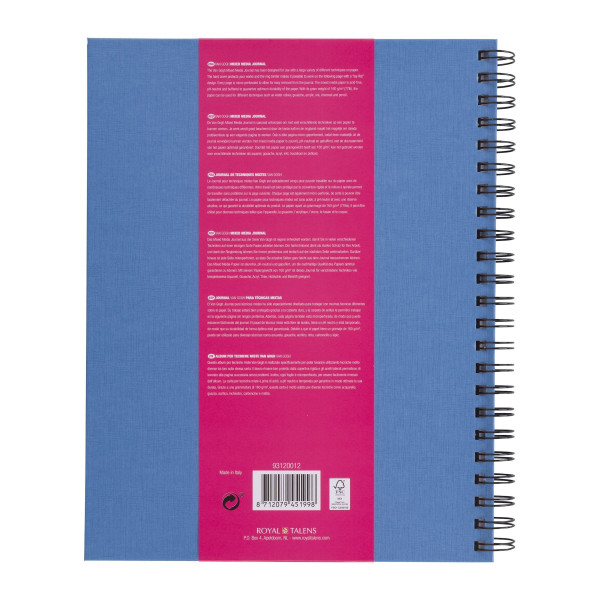 Carnet - Multi techniques - A4 - 160g - 50 feuilles - Dessin - Peinture - Van Gogh