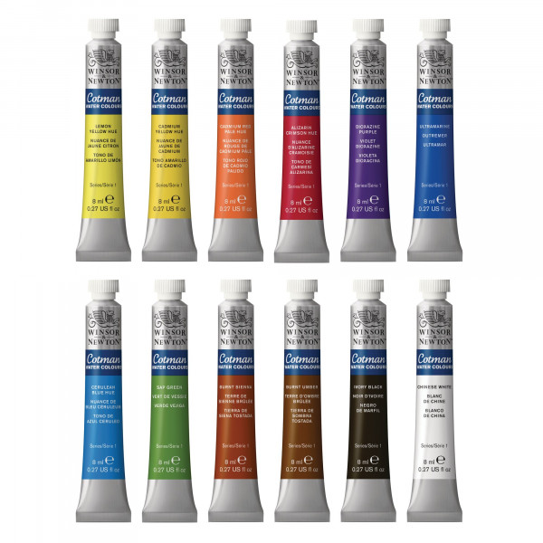 Winsor & Newton Cotman - Field Travel Set - aquarelle fine - boîte en Winsor & Newton Cotman - Field Travel Set - aquarelle fine - boîte en