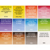 Boîte de 12 tubes de peinture aquarelle Cotman Winsor et Newton 12x8ml