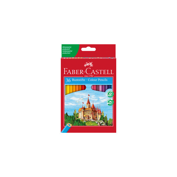 Etui de 36 crayons de couleurs Castle Faber-Castel