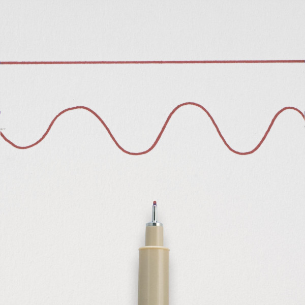 Feutre - Bordeaux - Pointe fine - 0,45mm - Pigma Micron 05 - Sakura - Dessin