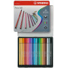 Boîte métal 20 feutres STABILO Pen 68 pas cher