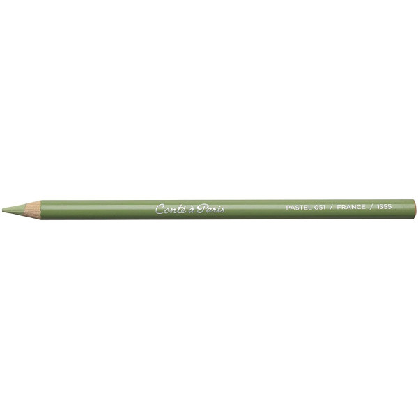 photo-Crayon pastel - Gris vert - 051 - Dessin - Beaux-arts - Conté à Paris