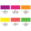 Gouache acrylique - 6 couleurs fluos - Flacon de 59ml - Liquitex - Beaux-arts