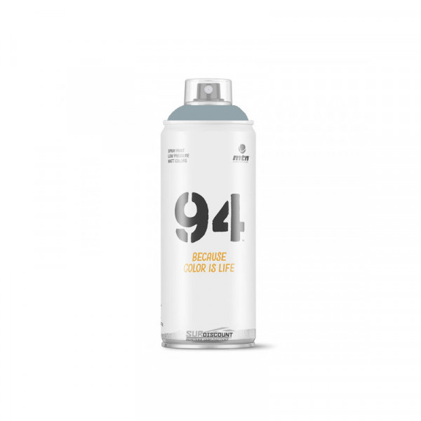 Bombe de peinture MTN 94 - gris rita pas cher