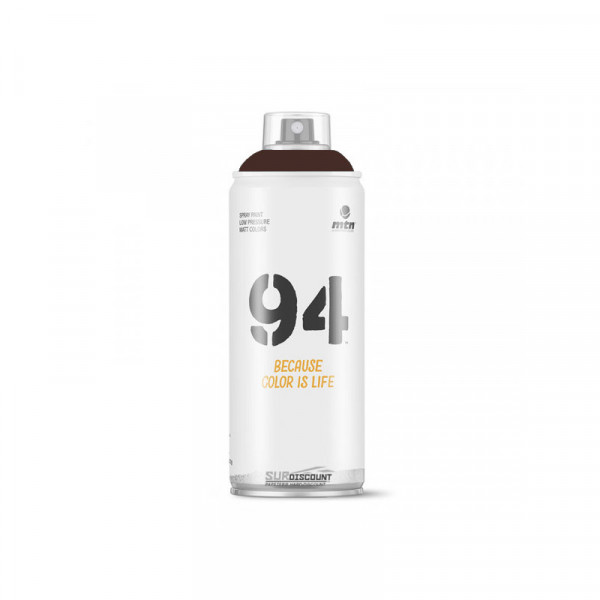 Bombe de peinture MTN 94 - marron café pas cher