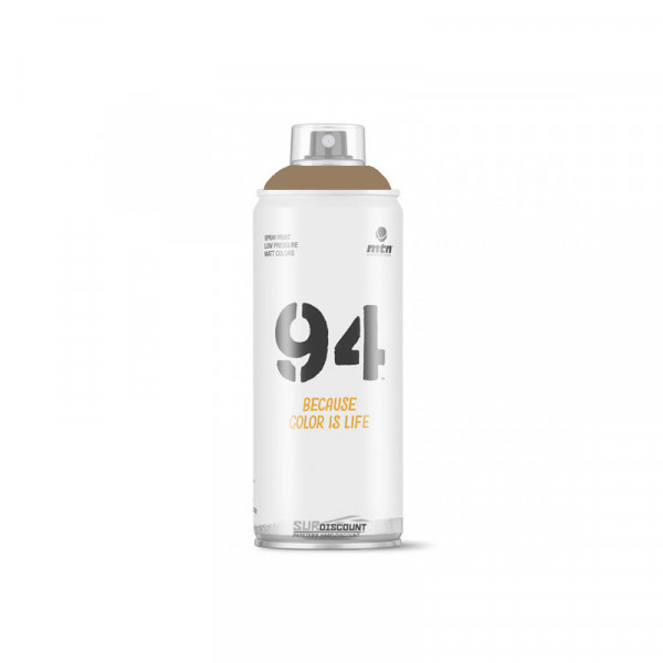 Bombe de peinture MTN 94 - Marron carton pas cher