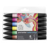 photo-Feutres  - Promarker Watercolour - 6 couleurs - Tons floraux - Winsor et Newton
