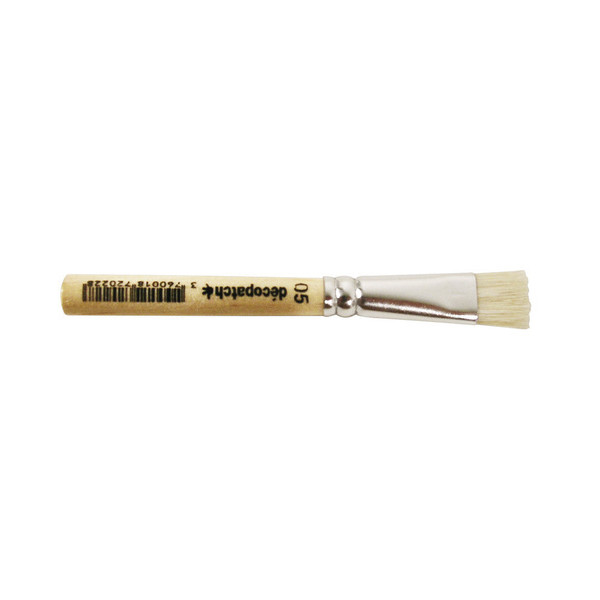 Mini kit Décopatch licorne feuilles pinceau et vernis colle