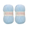 Lot de 2 pelotes Tourmaline bleu ciel - 100% acrylique - 50g/200m - Distrifil | Surdiscount