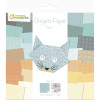 Papier origami Avenue Mandarine 61 feuilles 20 x 20 cm 70g thème renard