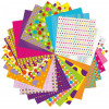 Papier origami Avenue Mandarine 60 feuilles 20 x 20 cm 70g thème bubbles
