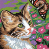 Kit canevas 18 x 14 cm Margot Canevas motif le cadeau