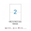 Lot de 3 boîtes 200 étiquettes n°2 Etibox Apli 100326 Format 199,6x144,5mm