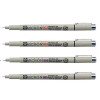 4 feutres Pigma Micron - 003 - 005 - Sakura - pointe extra fine noir + 1 estompe