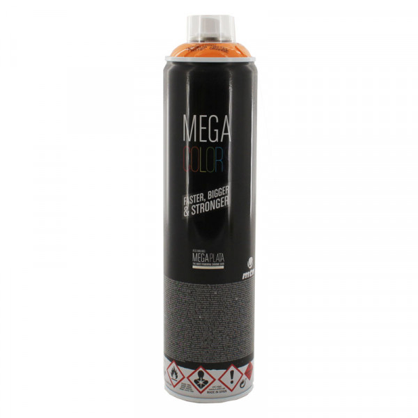 photo - Bombe de peinture - Orange pastel - RV-2003 - MTN Mega Colors - 600ml