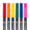 6 feutres - Pointe pinceaux  - Koi Coloring Brush Pen Bright colours - Sakura