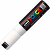 Lot de 6 marqueurs Posca - Noir et blanc - Pointes ogives PC5M PC7M PC3M