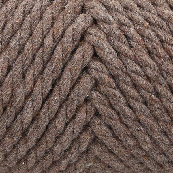 Pelote de fil pour macramé Anchor Crafty coton polyester cannelle