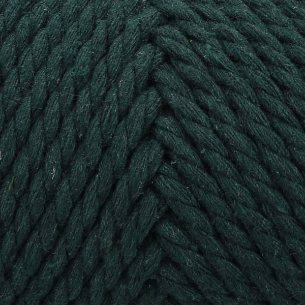 Pelote de fil pour macramé Anchor Crafty coton polyester vert forêt