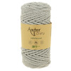Pelote de fil pour macramé Anchor Crafty coton polyester écru cendre