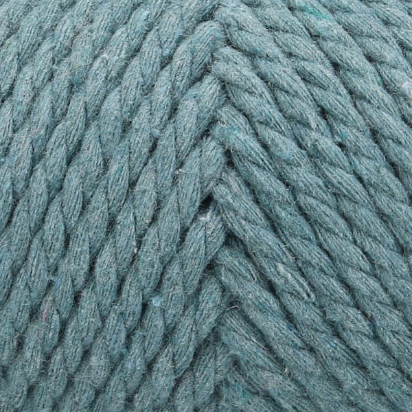 Pelote de fil pour macramé Anchor Crafty coton polyester bleu turquoise