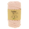 Pelote de fil pour macramé Anchor Crafty coton polyester rose