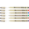 6 feutres Pigma Micron 01 Sakura pointe extra fine 0.25mm assortiment
