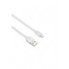 Câble pour iPhone 5 6 7 8 X XS XR 11 12 2 mètres blanc Tekmee