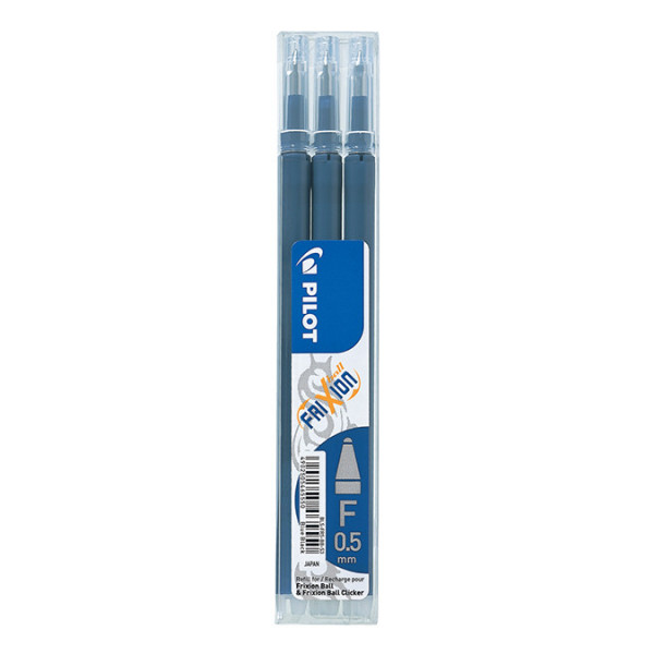 Lot de 3 recharges FriXion Point bleu nuit 0,5mm - Pilot