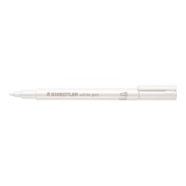 photo-Marqueur - Indélébile - Blanc métallisé - Tous supports - Staedtler