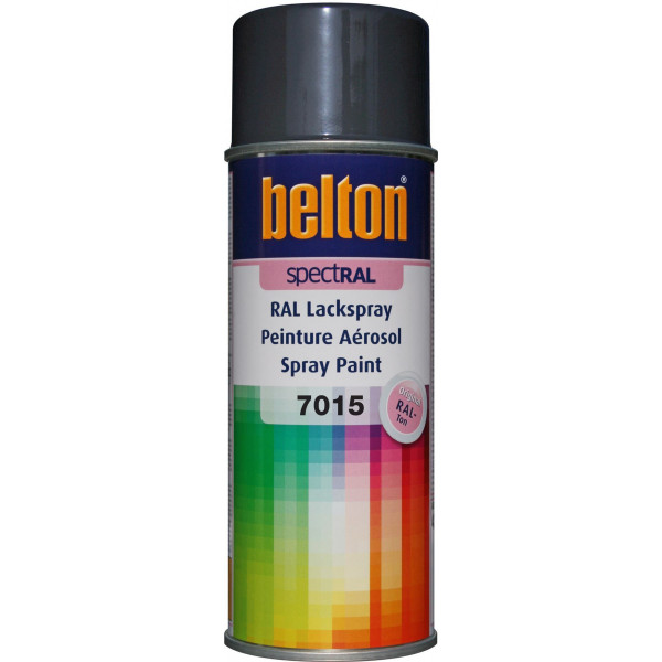 Bombe de peinture Belton Spectral RAL7015 Gris ardoise 400ml